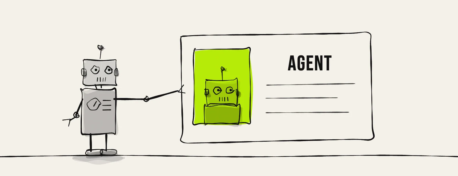 An agent registration identity card