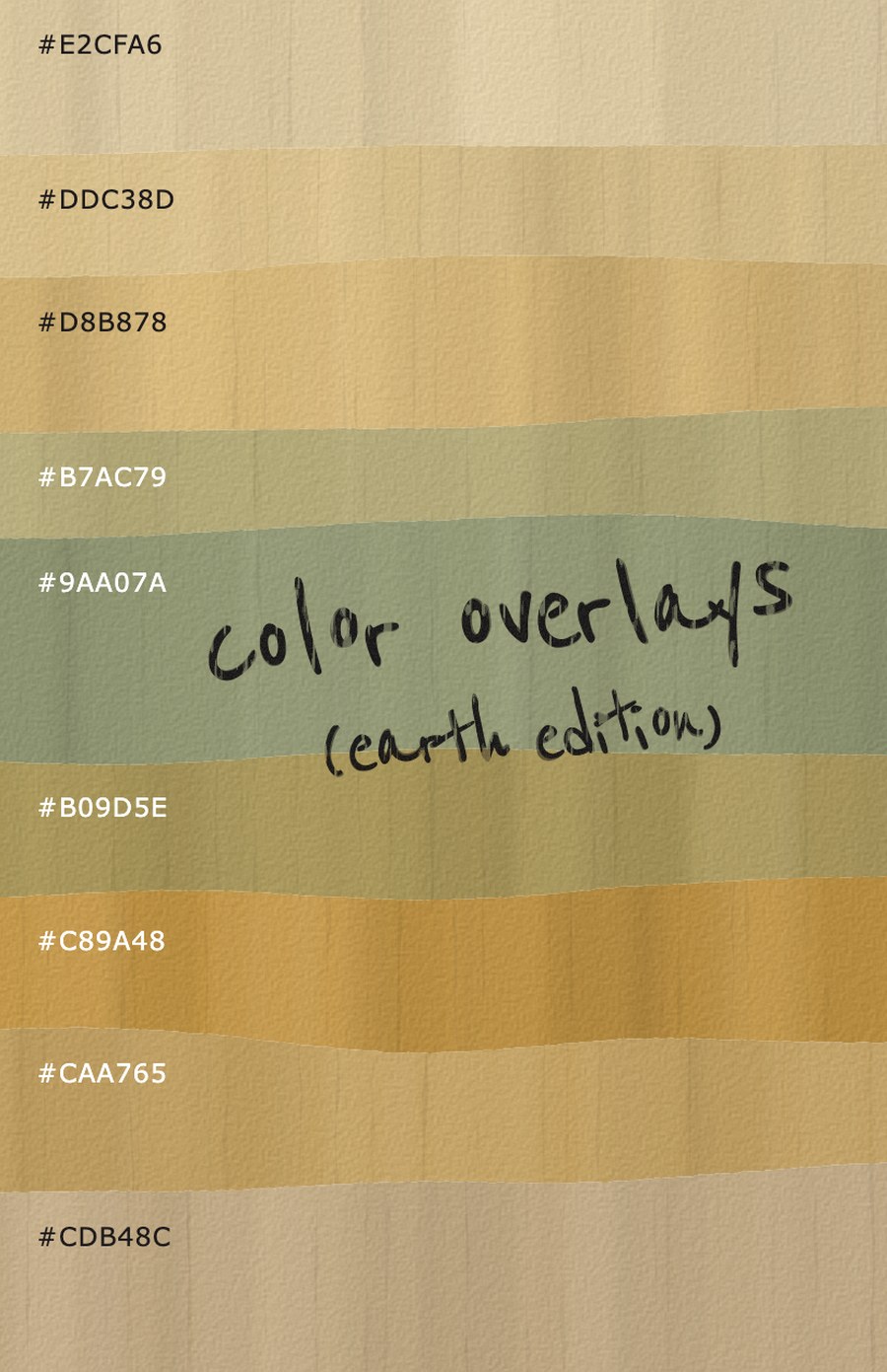 Cover of Color Overlays (Earth Edition)