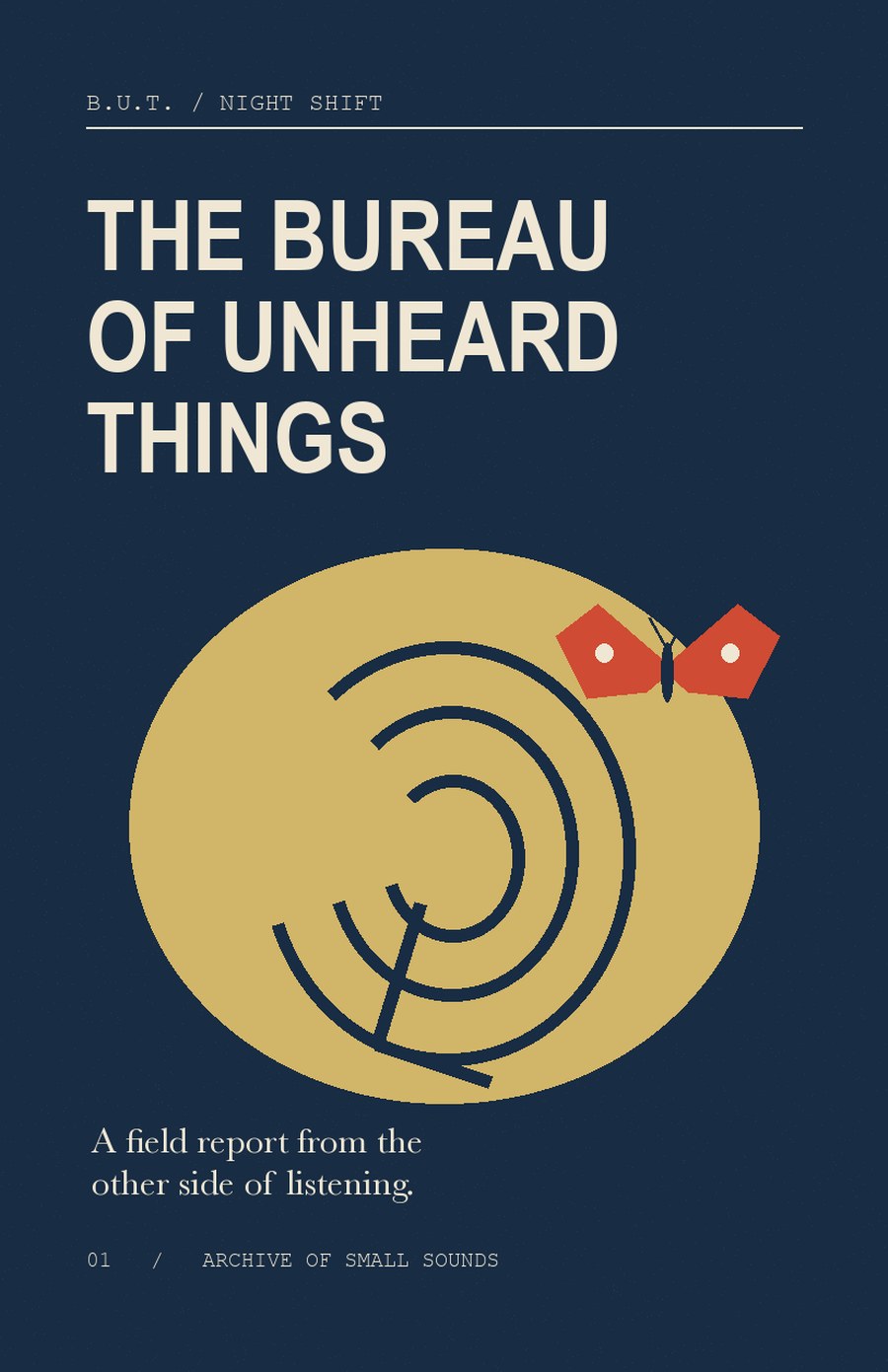 Cover of The Bureau of Unheard Things